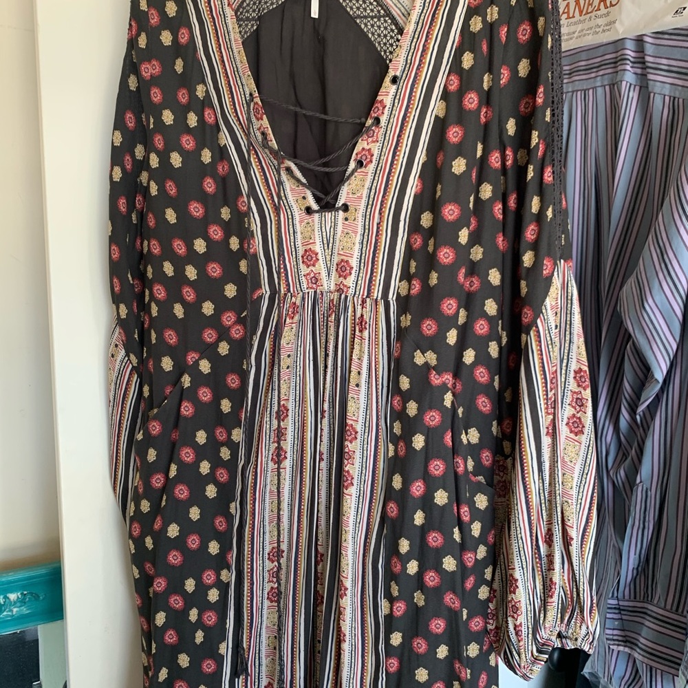 Free People Boho mini dress/tunic